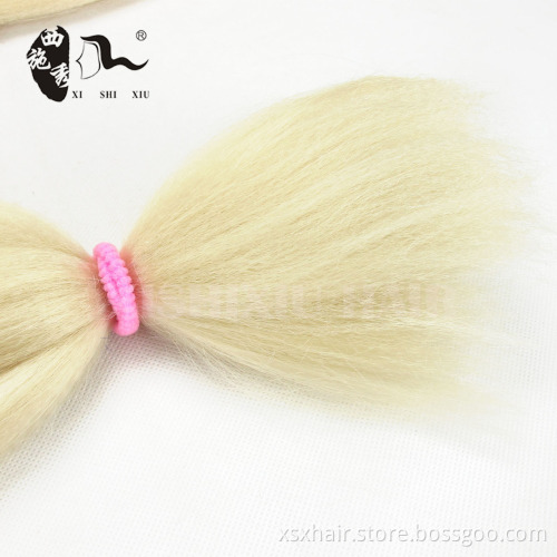 New African Hair Braiding Style Ombre Color Synthetic Braids Hair Weaving 82" Yaki Braiding hair